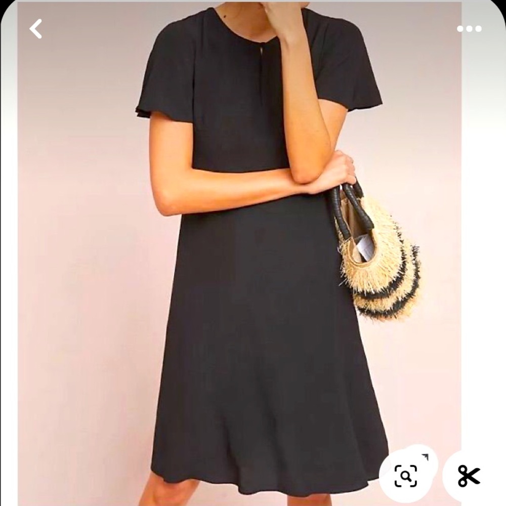 Anthropologie Maeve Nouvelle Dress, Black